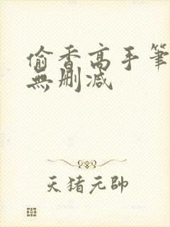 偷香高手笔趣阁无删减