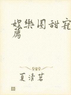 娱乐圈甜宠文推荐