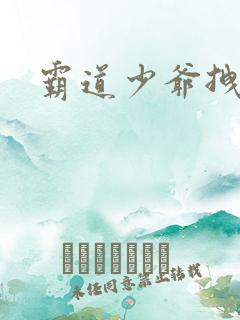 霸道少爷拽上我