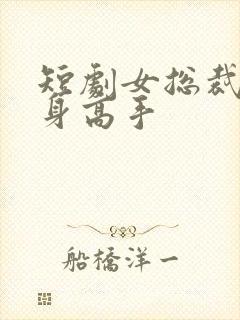 短剧女总裁的贴身高手