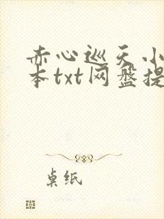 赤心巡天小说全本txt网盘提取码