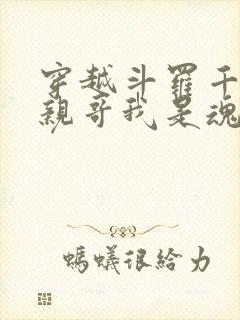 穿越斗罗千仞雪亲哥我是魂天帝小说