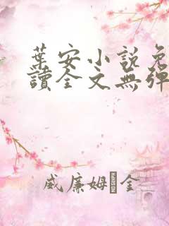 叶安小说免费阅读全文无弹窗