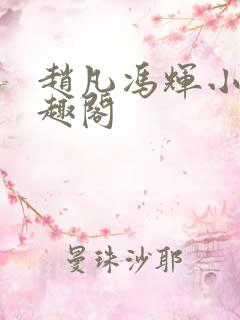 赵凡冯辉小说笔趣阁