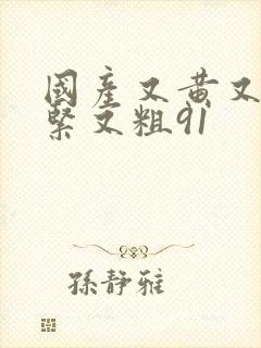 国产又黄又爽又紧又粗91