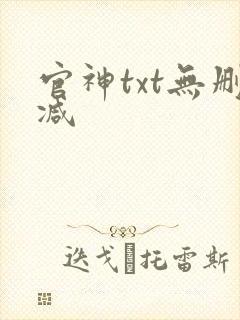 官神txt无删减