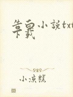 告白小说txt下载