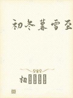 初冬暮雪至白头