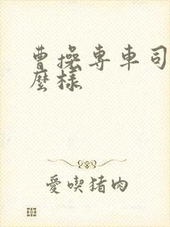 曹操专车司机怎么样