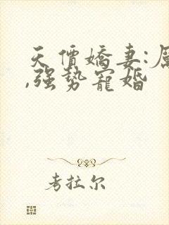 天价娇妻:厉少,强势宠婚