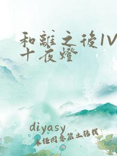 和离之后1V1十夜灯