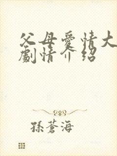 父母爱情大结局剧情介绍