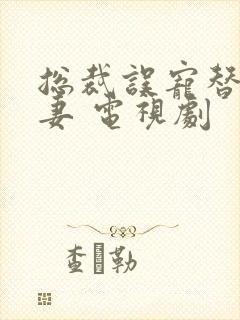 总裁误宠替身甜妻 电视剧