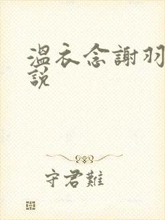 温衣念谢羽渊小说