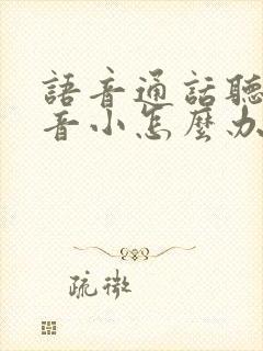 语音通话听筒声音小怎么办