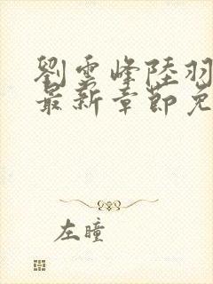 刘云峰陆羽小说最新章节免费阅读