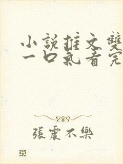 小说推文双女主一口气看完已完结