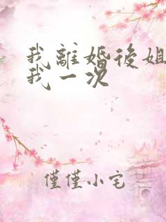 我离婚后姐姐给我一次