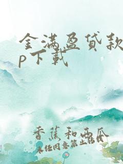 金满盈贷款app下载