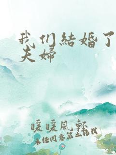 我们结婚了初恋夫妇