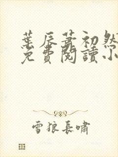 叶辰萧初然全文免费阅读小说最新章节