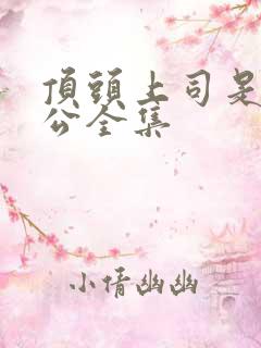 顶头上司是我老公全集