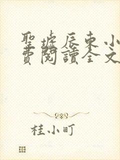 圣墟辰东小说免费阅读全文无删减