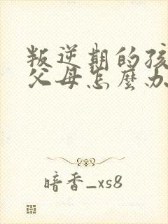 叛逆期的孩子骂父母怎么办