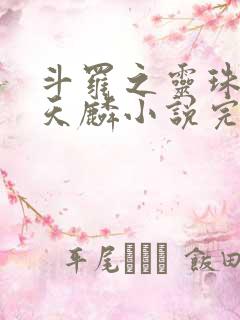 斗罗之灵珠神剑天麟小说完整版txt