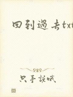 回到过去txt