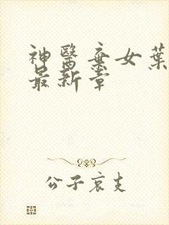 神医弃女叶凌月最新章