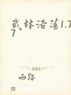 武林浩荡1.77