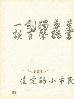 一剑独尊叶玄小说有声听书免费