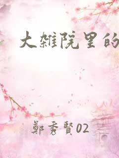 大杂院里的女人