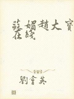 苏媚赵大宝小说在线