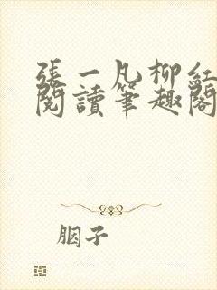 张一凡柳红免费阅读笔趣阁