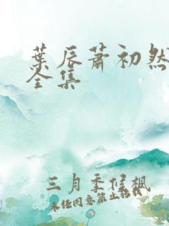 叶辰萧初然全免全集