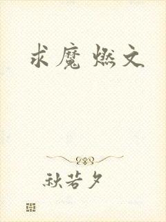求魔 燃文