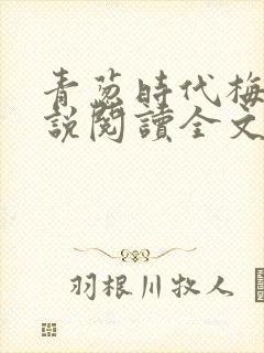 青葱时代梅姨小说阅读全文在线