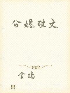 公媳破文