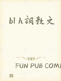 bl h调教文