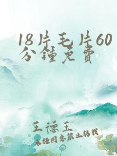 18片毛片60分钟免费