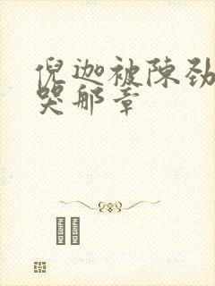 倪迦被陈劲生做哭那章