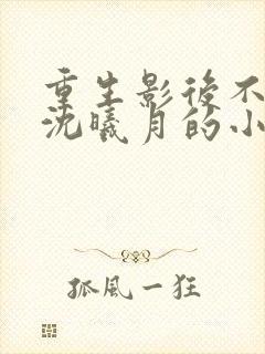 重生影后不干了沈曦月的小说