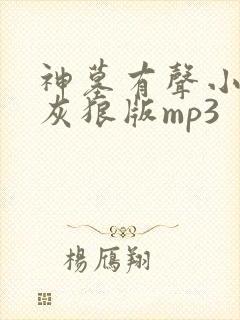 神墓有声小说大灰狼版mp3