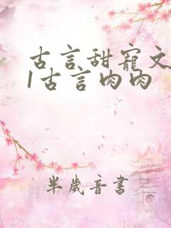 古言甜宠文1v1古言肉肉