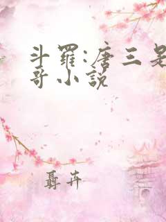 斗罗:唐三是我哥小说