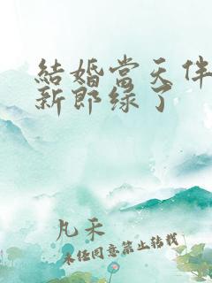 结婚当天伴郎把新郎绿了