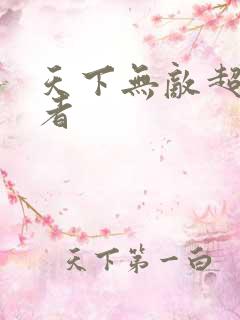 天下无敌超级忍者