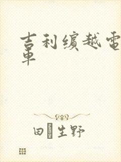 吉利缤越电动汽车